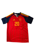 Pedri #20 España home kit