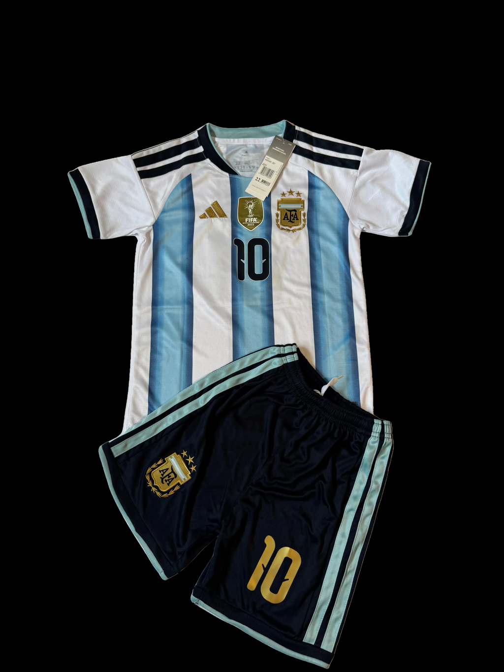 Messi #10 argentina Young Size for 6-7 year