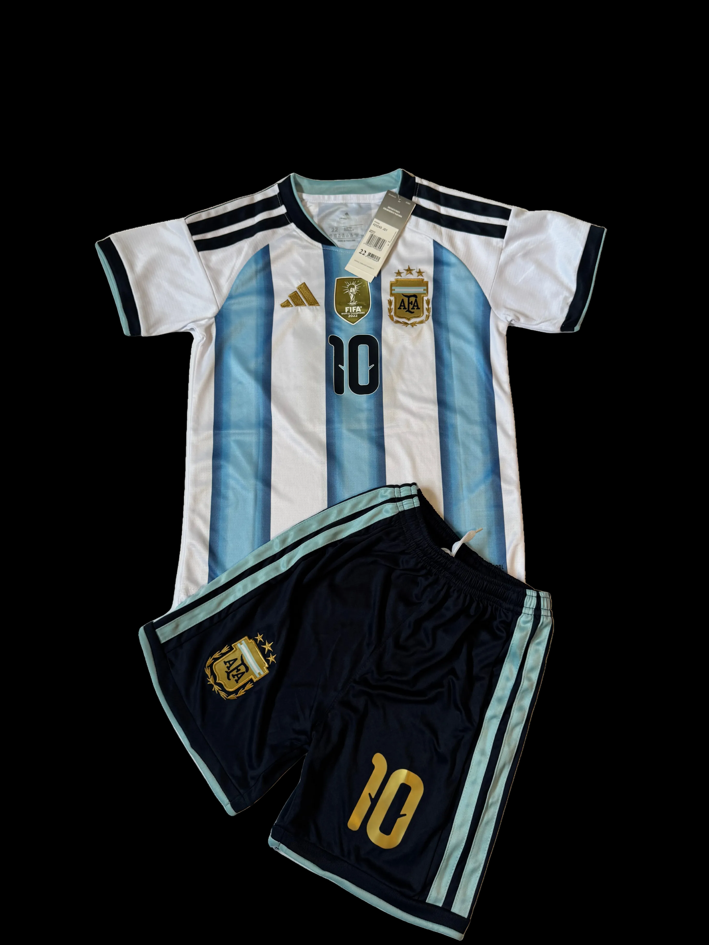 Messi #10 argentina Young Size for 6-7 year