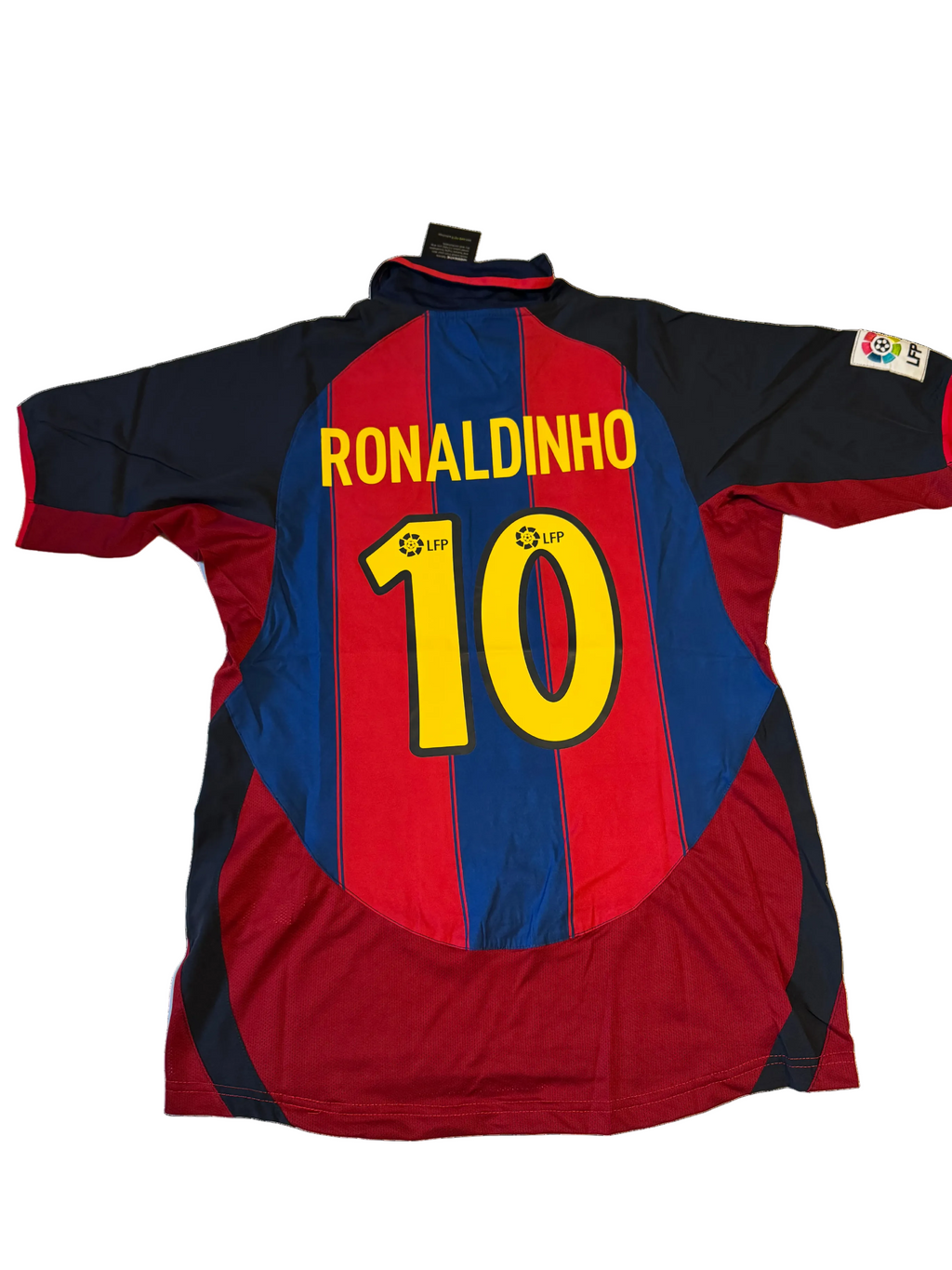 Ronaldinho #10 Barcelona 2003 retro