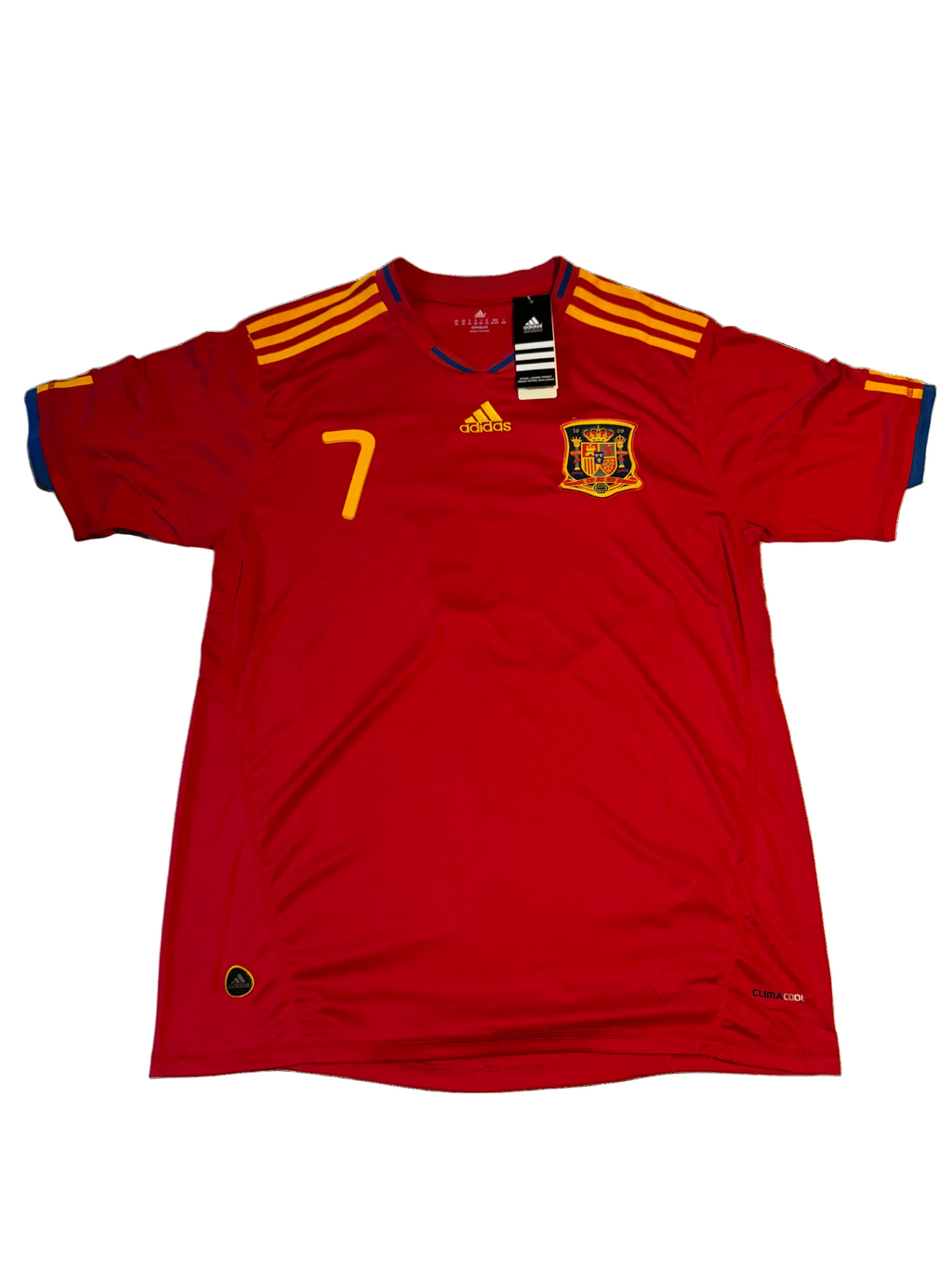 David villa #7 España 2010 retro