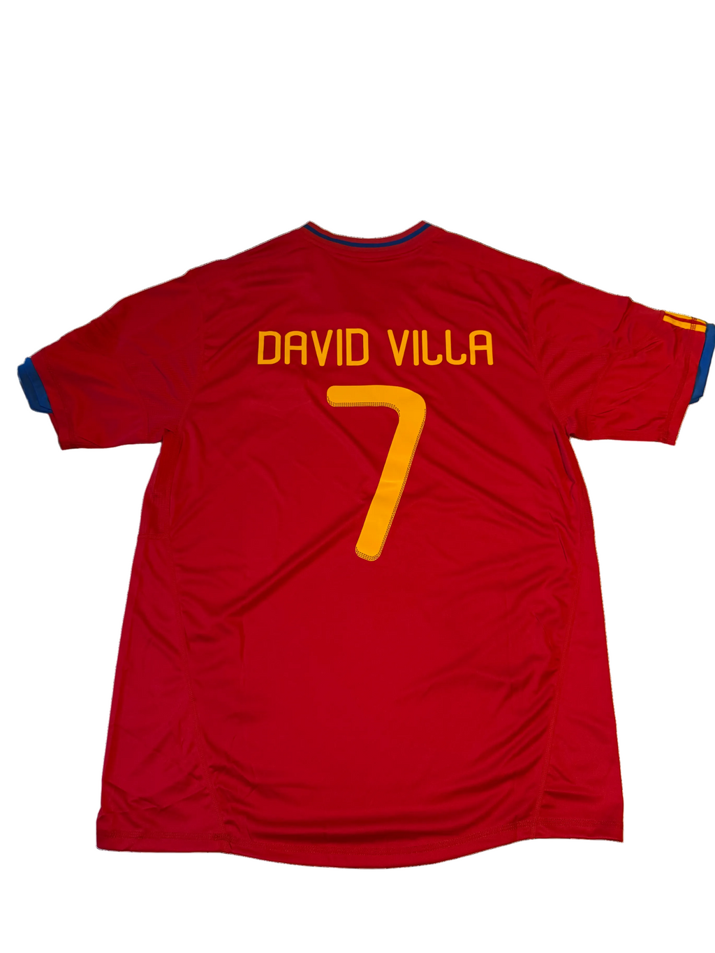 David villa #7 España 2010 retro